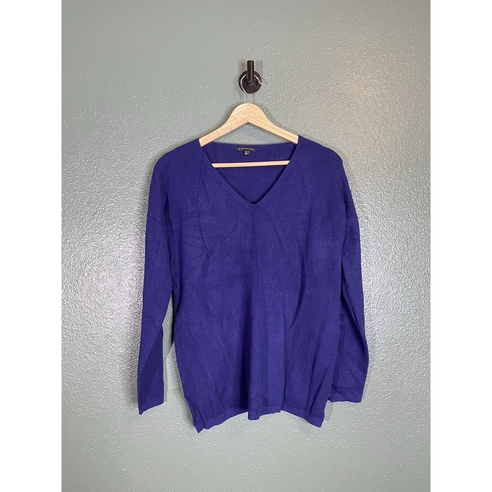 Staccato Soft Lightweight Sweater Blueish‎ Purple Womens Size Medium